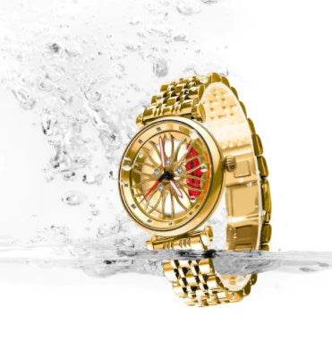 Women's Waterproof Quartz Watch - Stylish in Rose Pink & Silver Blue - Buy Center
