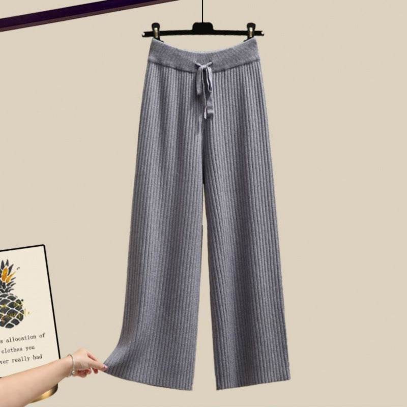 Women's Three-Piece Sweater Vest & Pants Suit - Cozy Urban Style 2025 - Buy Center