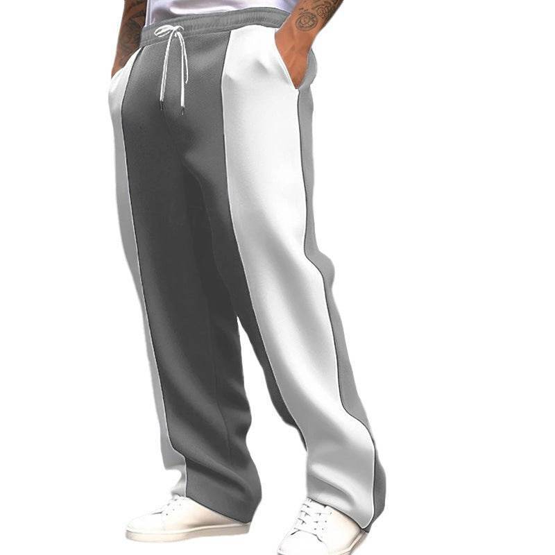 Men's Casual Loose Trousers - Comfortable Polyester Fiber Pants - Buy Center