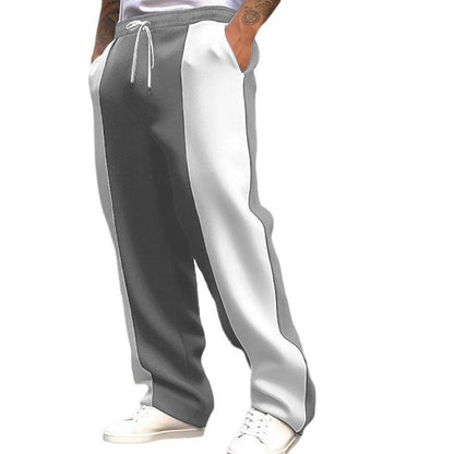 Men's Casual Loose Trousers - Comfortable Polyester Fiber Pants - Buy Center