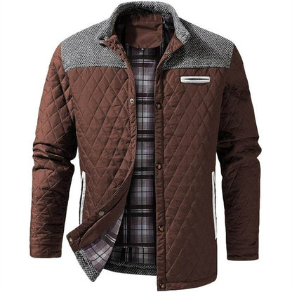 Stylish Color Matching Casual Jacket for Men - Trendy Men's Fashion 2025 - Buy Center