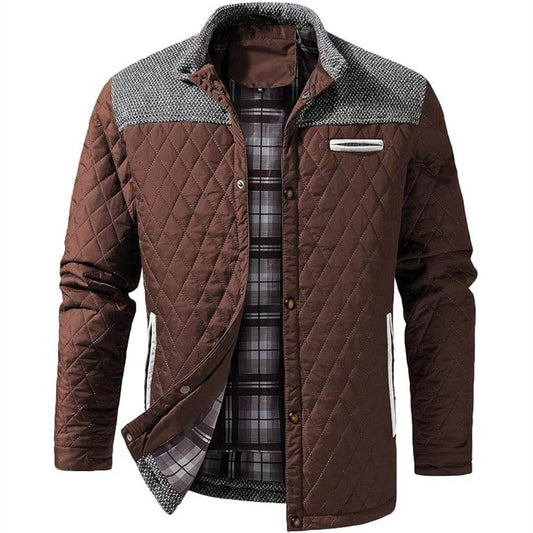 Stylish Color Matching Casual Jacket for Men - Trendy Men's Fashion 2025 - Buy Center