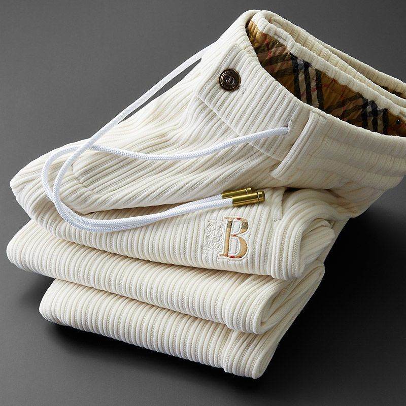 Stylish Soft Corduroy Sweatpants for Men - Versatile and Comfortable Fit - Buy Center