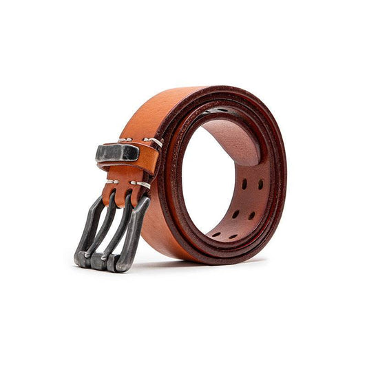 Tough Guy Hollow Belt for Men - Durable Cowhide, Stylish Modern Design - Buy Center