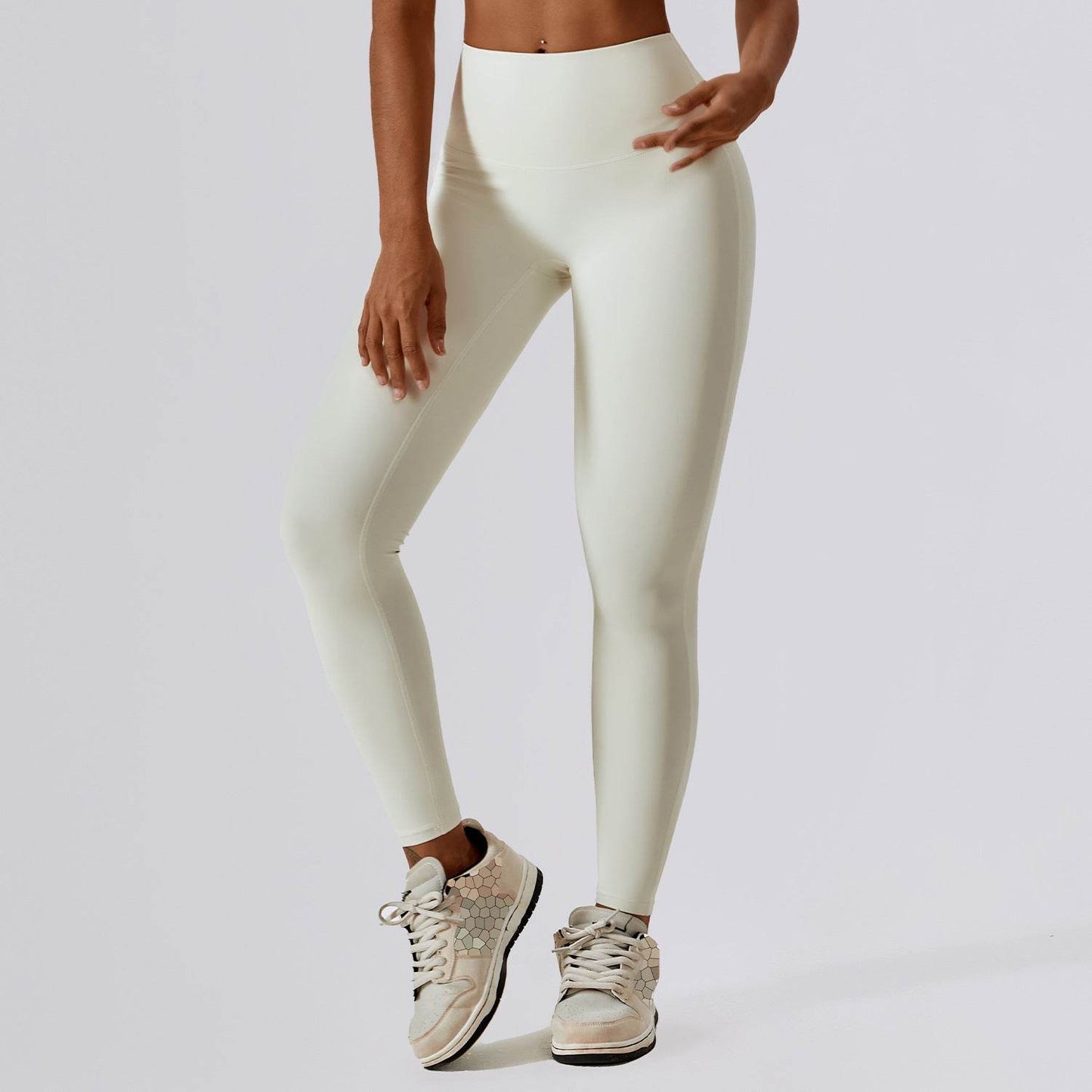 Quick-Drying Nude Feel Yoga Pants - Stylish Leggings for Outdoor Fitness - Buy Center