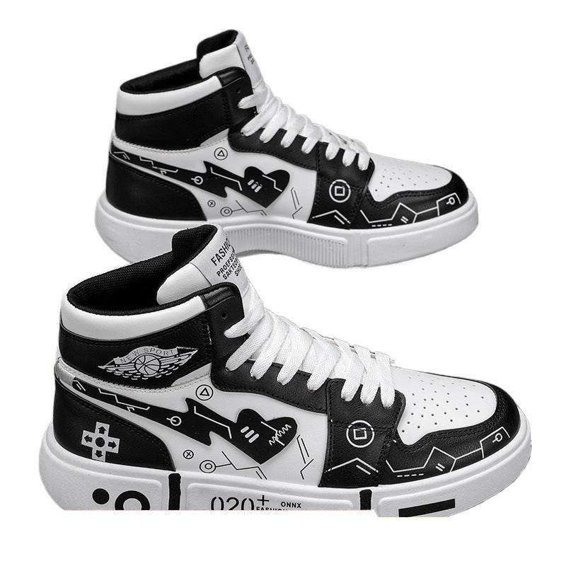High-Top Summer Basketball Sneakers - Breathable, Stylish Flats for All - Buy Center