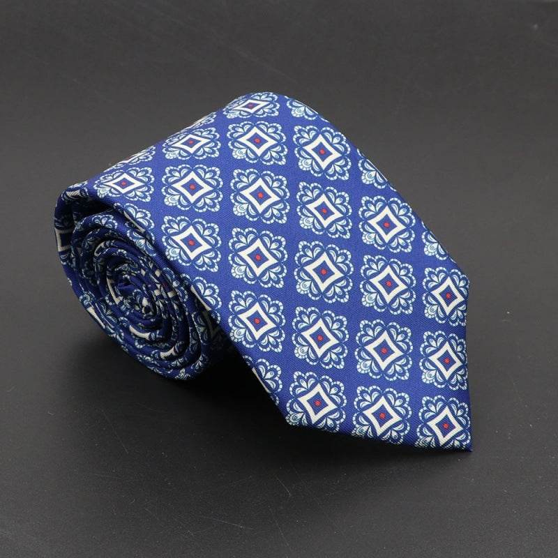 Super Soft Bohemian Silk Ties - Stylish 75mm Neckties for Any Occasion - Buy Center