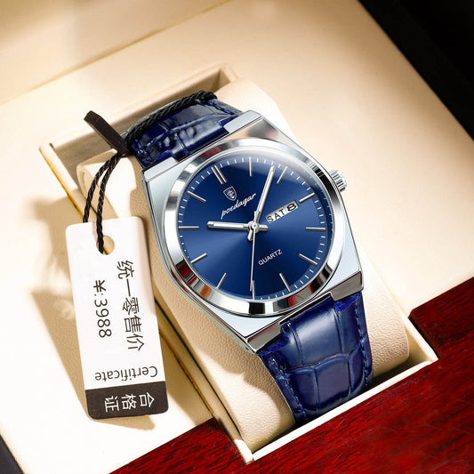 Ultra-Thin Men's Waterproof Quartz Watch - Stylish & Casual Elegance - Buy Center