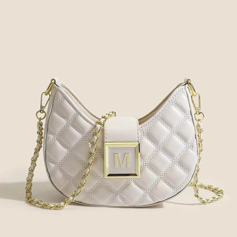 High-End Rhombus Single Shoulder Bag - Stylish Crossbody for Everyday Use - Buy Center