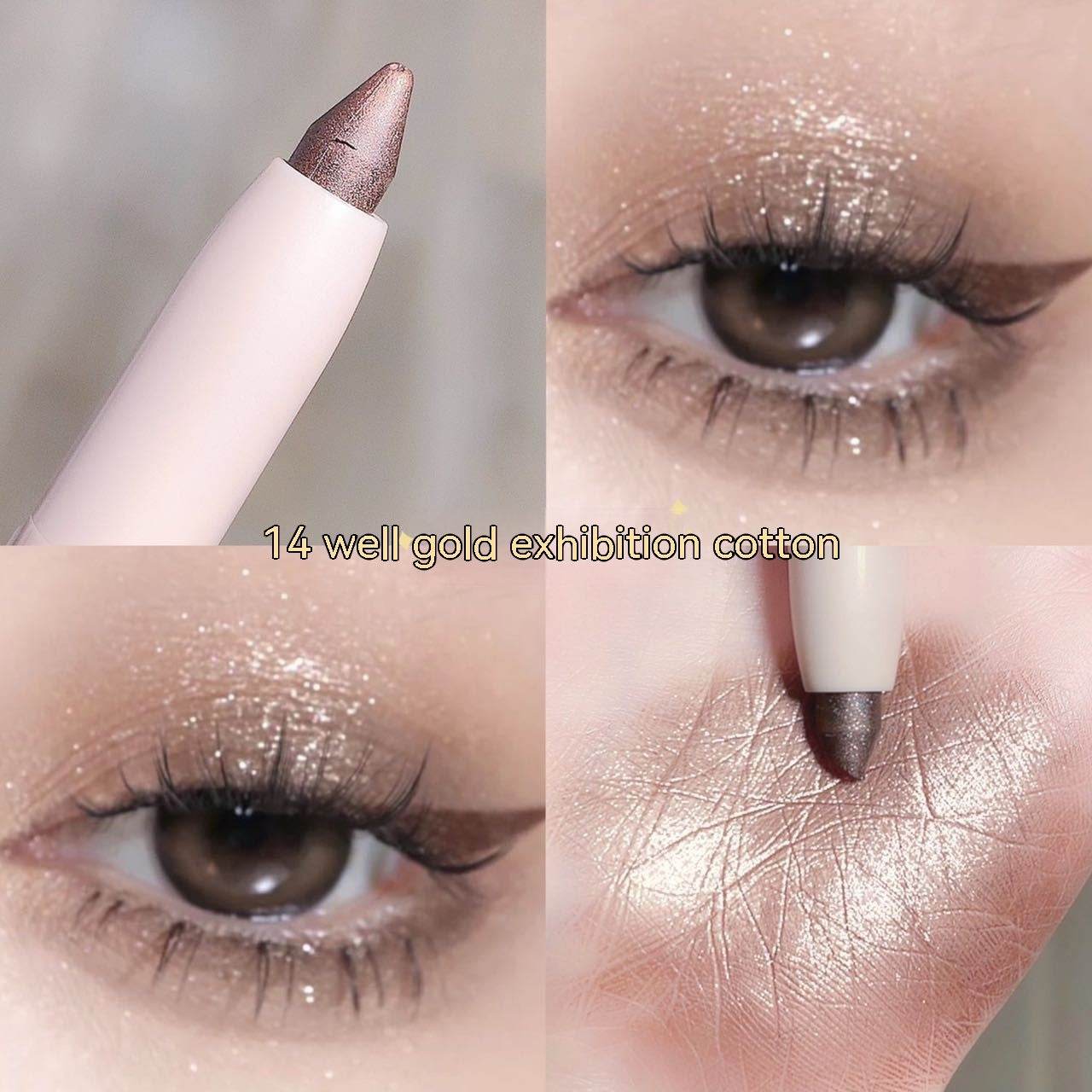 Crouching Silkworm Eyeliner Pen - Brightening Matte & Pearl Colors 2025 - Buy Center