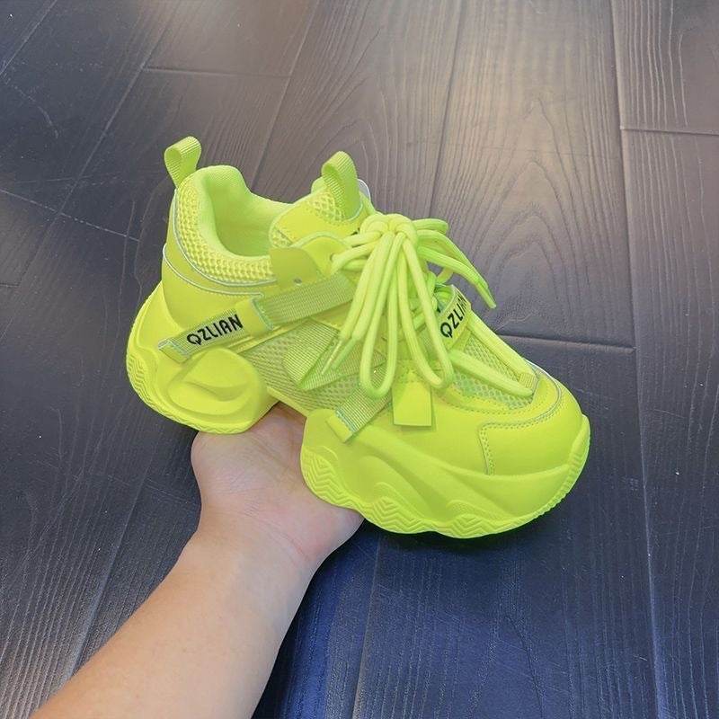 Women's Fashion Thick Bottom Sneakers - Stylish & Comfortable All-Match Design - Buy Center