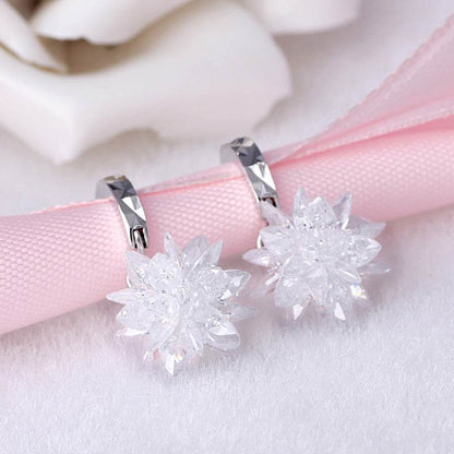 Buy Center 925 Silver Flower Earrings - Hypoallergenic and Non-Fading - Buy Center