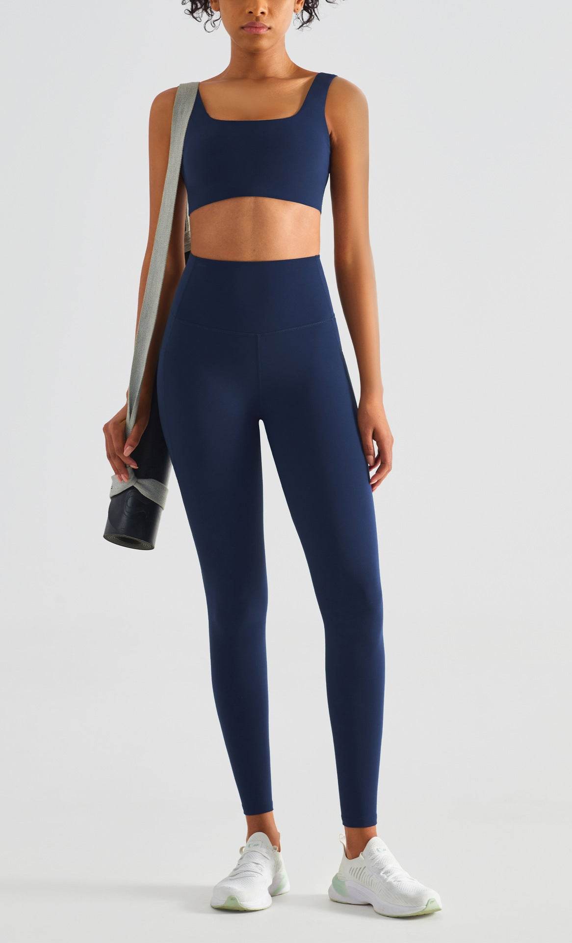 Buycenter High Waisted Yoga Pants for Women - Peach Lift, Black/Blue Options - Buy Center