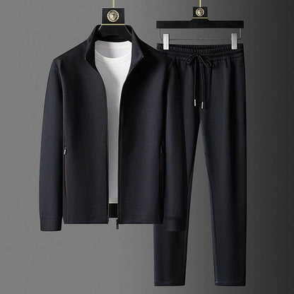 Buycenter Casual Sports Zipper Coat & Trousers Set - Stylish & Comfy - Buy Center