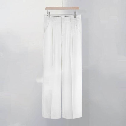Summer Straight Leg Pants - Comfortable Bamboo Fiber, Stylish Fit - Buy Center