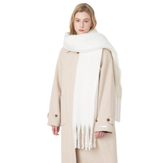 All-Match Cashmere-Like Tassel Scarf for Women - Warm & Stylish Accessories - Buy Center