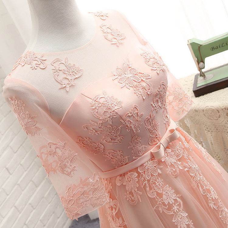 Buycenter Wedding Mid-Length Dress - Elegant Banquet Evening Gown - Buy Center