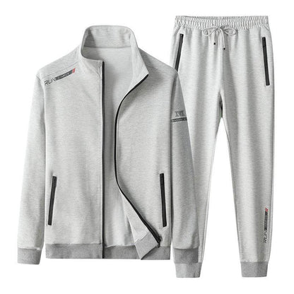 Stylish Spring & Autumn Printed Pajama Set - Jacket & Trousers Included - Buy Center