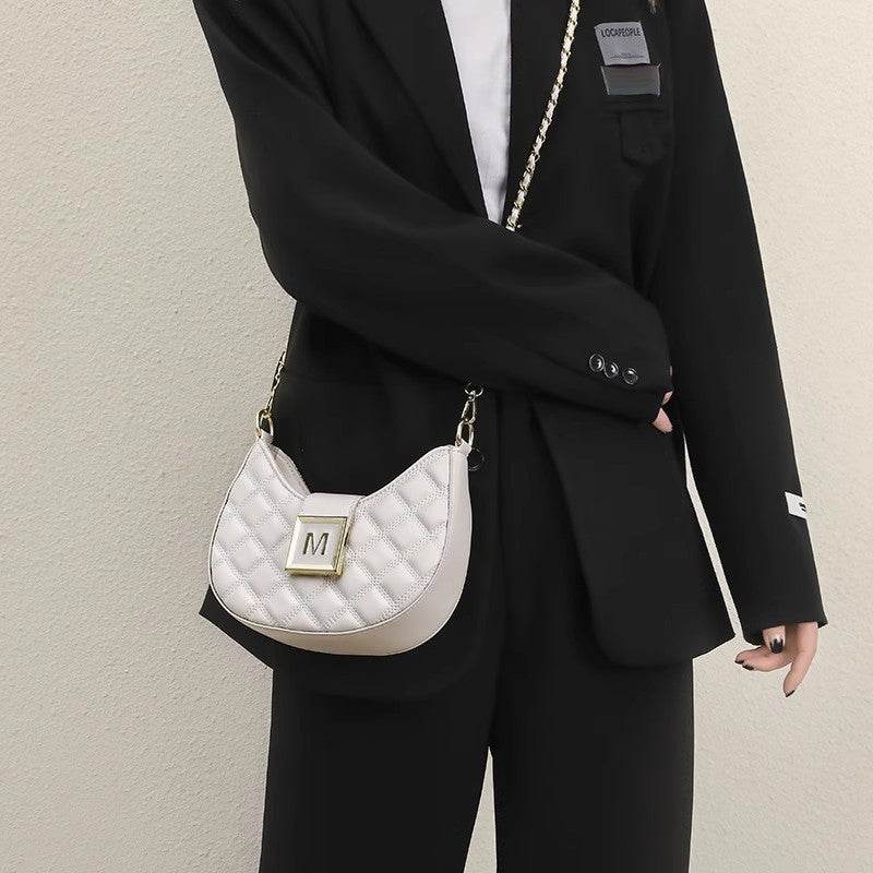 High-End Rhombus Single Shoulder Bag - Stylish Crossbody for Everyday Use - Buy Center