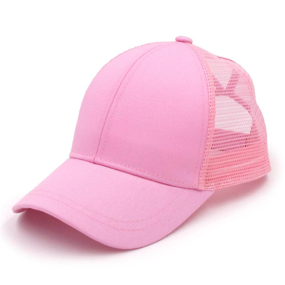 Buycenter Women's Breathable Ponytail Hip Hop Hat - Stylish Dome Design - Buy Center