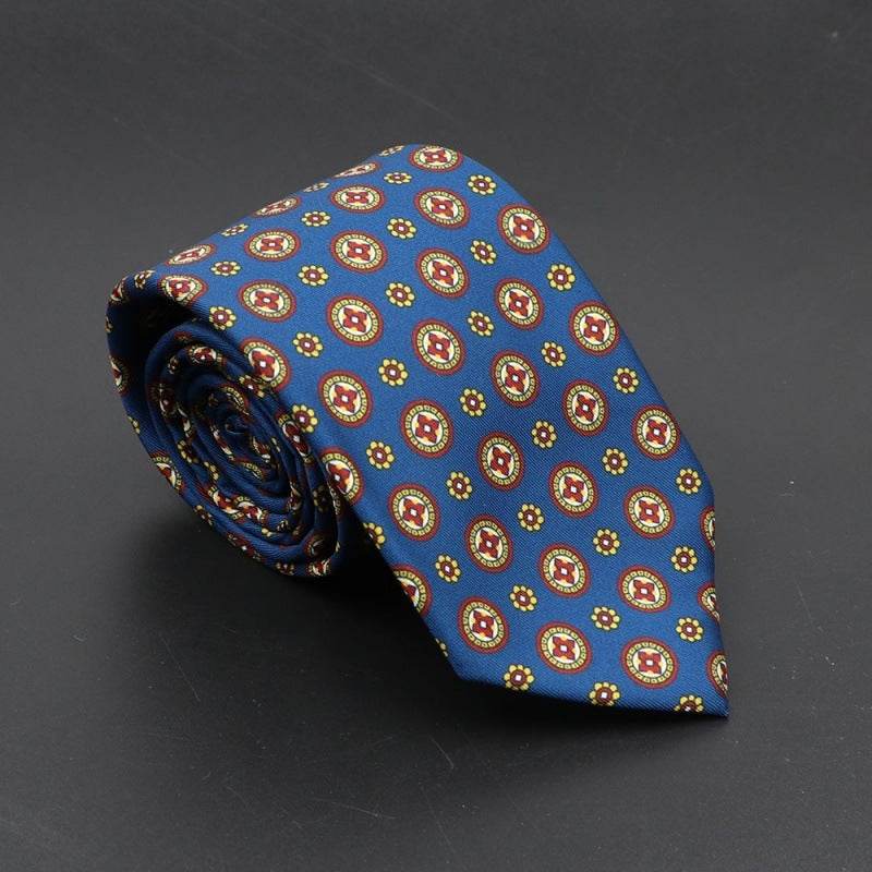 Super Soft Bohemian Silk Ties - Stylish 75mm Neckties for Any Occasion - Buy Center