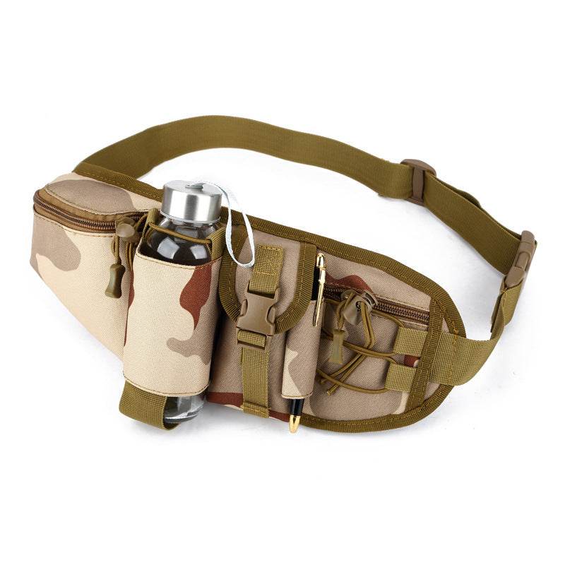 Men's Waterproof Outdoor Waist Bag - Stylish Camouflage for Adventures - Buy Center