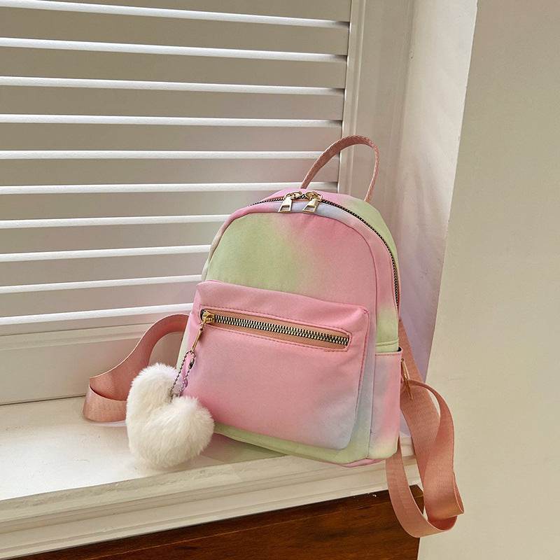 Large Capacity Nylon Backpack - Stylish Candy Colors for Boys 2025 - Buy Center