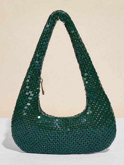 Women's Fashion Handbag - Stylish Aluminum Sheet Underarm Bag for Parties - Buy Center