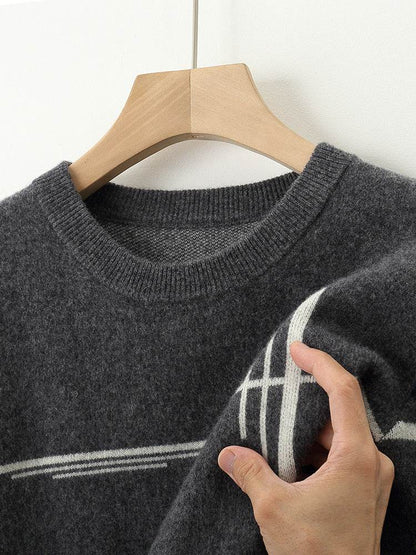 Buycenter Men's Warm Woolen Sweater - Trendy Stylish Leisure Wear 2025 - Buy Center