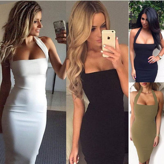 Halter Sexy Cocktail Dress for Women - Stylish & Comfortable 2025 - Buy Center