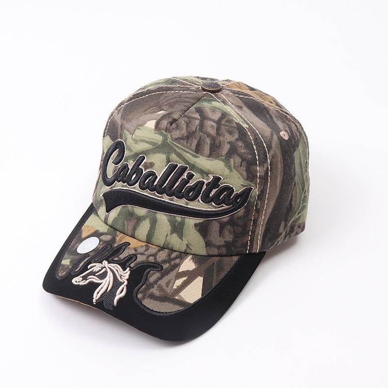 Unisex Letter Embroidery Baseball Cap - Trendy Graffiti Style for 2025 - Buy Center