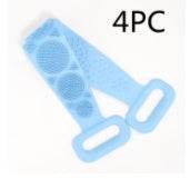 Premium Bath Towel Silicone Rubbing Back Towel - Double-Sided Comfort - Buy Center