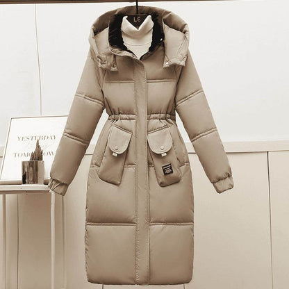 Women's Plus Size Cotton Padded Jacket - Stylish Overknee Winter Coat - Buy Center