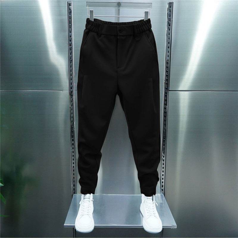 Casual Cropped Harem Pants for Teens - Trendy Loose Tapered Style - Buy Center