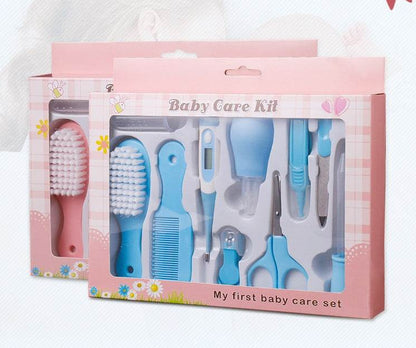 10-Piece Baby Care Set - Thermometer, Grooming Tools for New Parents - Buy Center