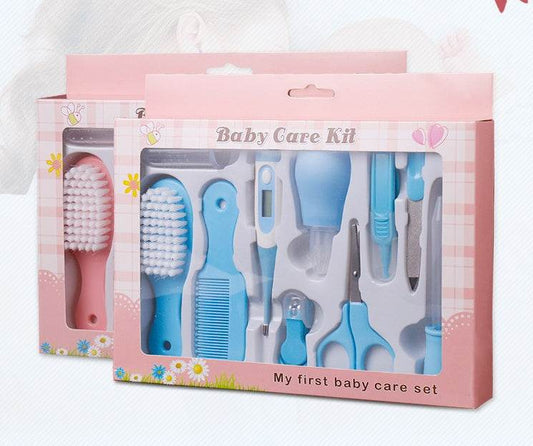 10-Piece Baby Care Set - Thermometer, Grooming Tools for New Parents - Buy Center