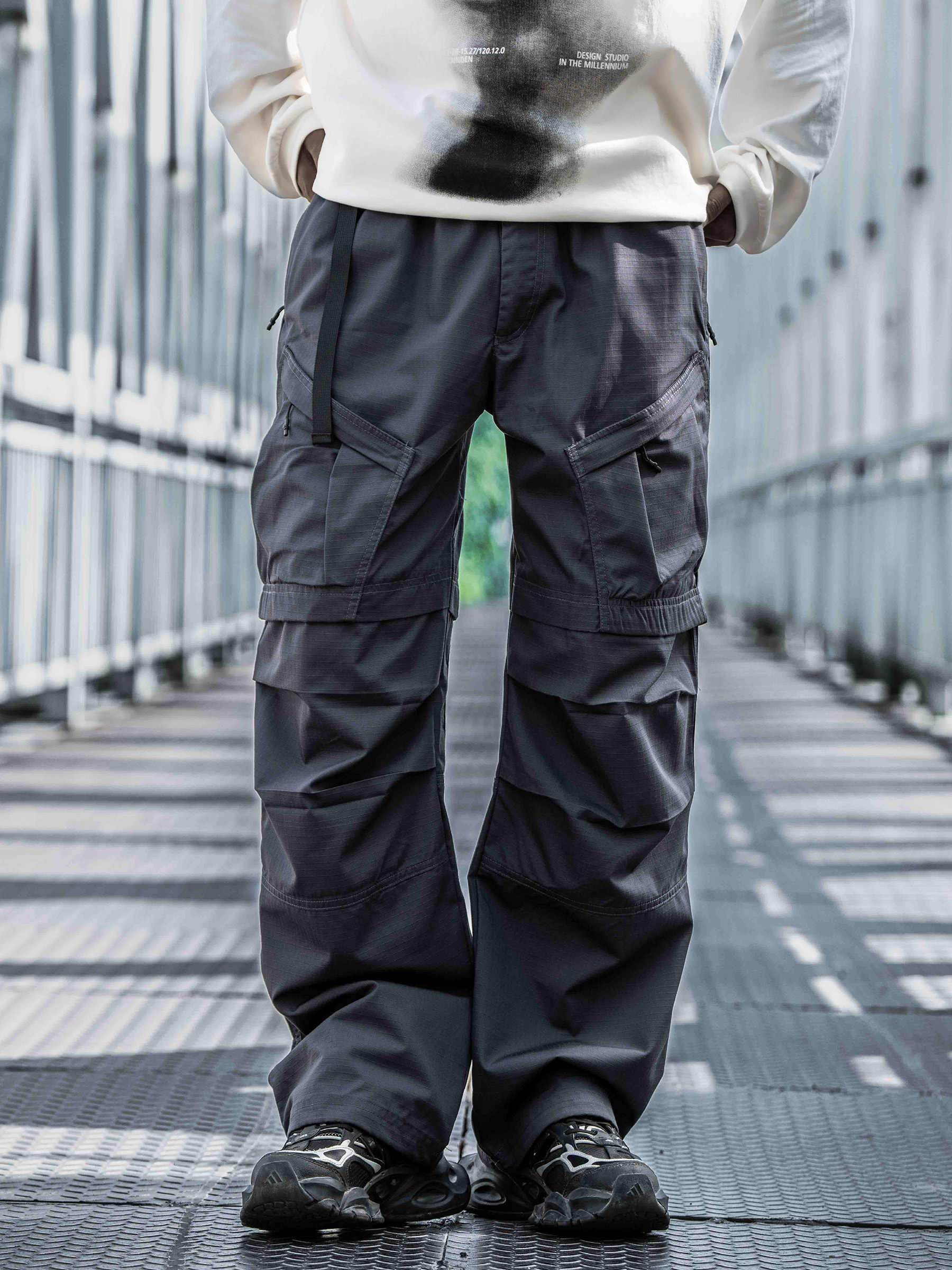 Men's Multi-Pocket Cargo Pants - Stylish & Versatile Straight Fit 2025 - Buy Center