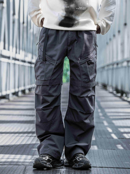 Men's Multi-Pocket Cargo Pants - Stylish & Versatile Straight Fit 2025 - Buy Center