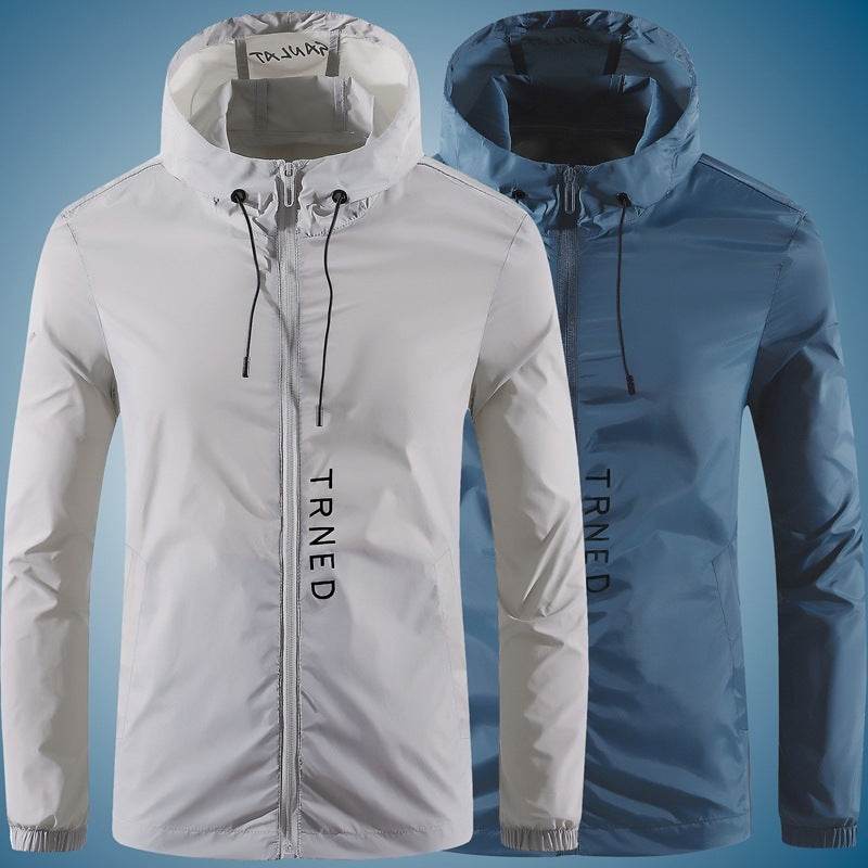 Thin Breathable Fishing Sunscreen Jacket - Stylish Outdoor Trench for Men - Buy Center