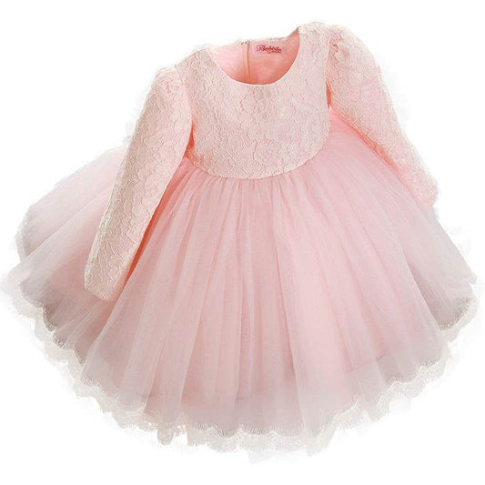 Elegant Lace Princess Dress for Girls - Perfect Flower Girl Outfit - Buy Center