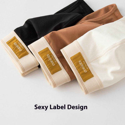 New Men's Cotton Briefs - Stylish Solid Colors, Sexy & Comfortable Fit