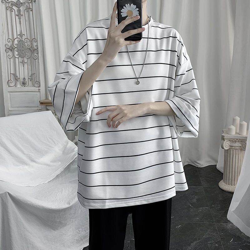 Summer Half Sleeve Batwing T-Shirt for Boys - Trendy Loose Style - Buy Center