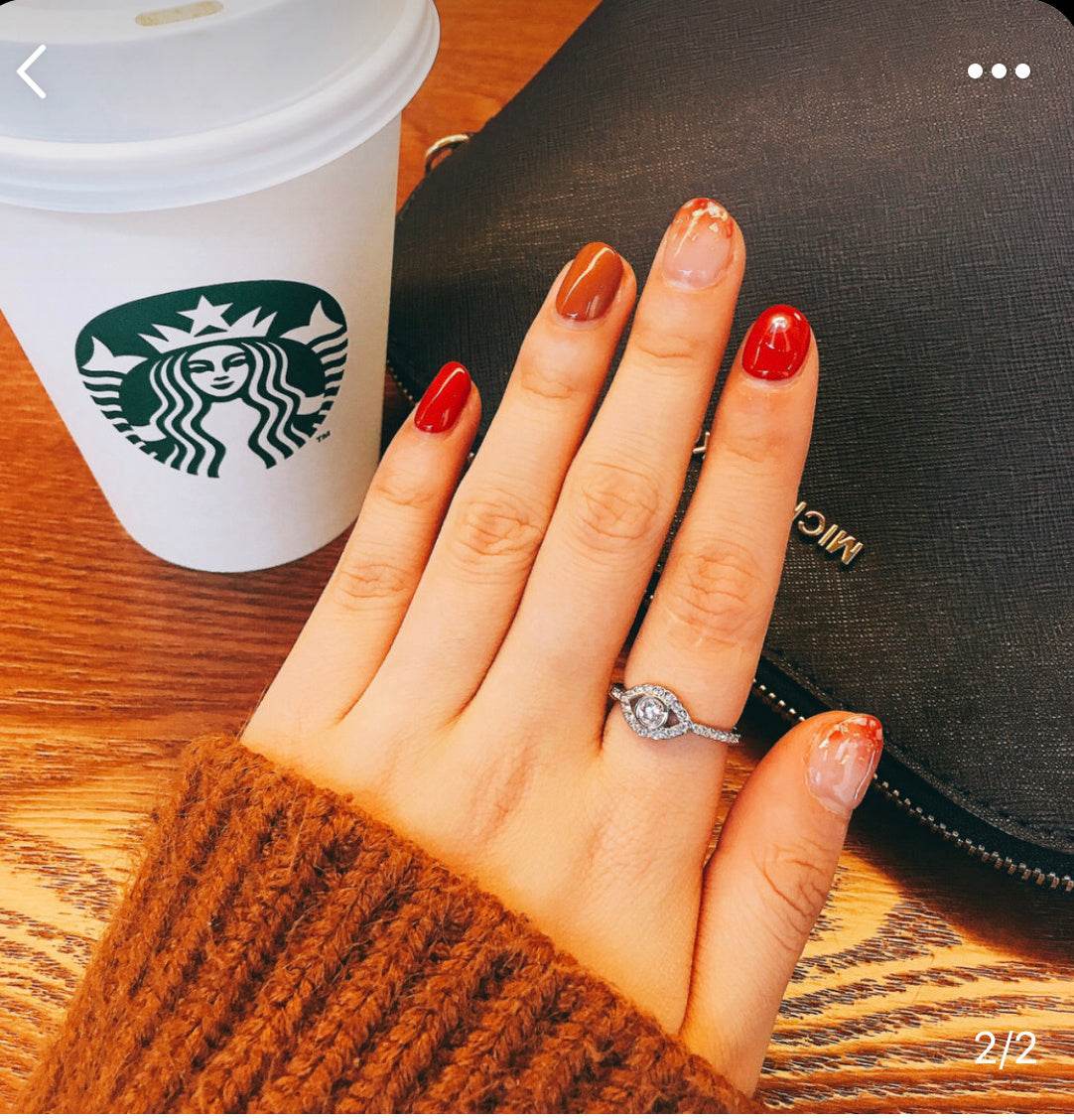 Women's Silver Crystal Eye Ring - Unique Cartoon Design for Bold Fashion - Buy Center