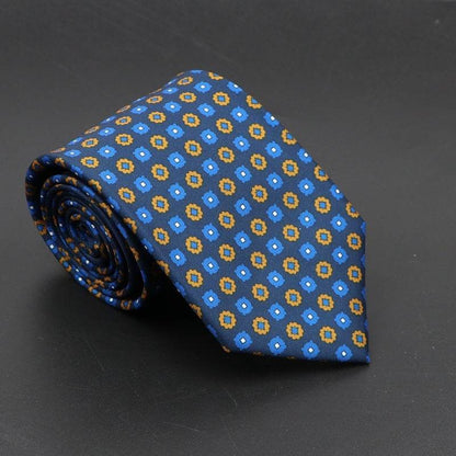 Super Soft Bohemian Silk Ties - Stylish 75mm Neckties for Any Occasion - Buy Center