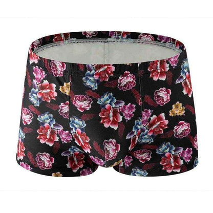 Multi-Color Rose Boxers - Premium Milk Silk, Comfortable & Breathable