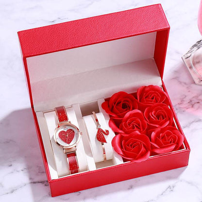 Elegant Women's Watches - Premium Genuine Leather, Valentine's Gift 2025 - Buy Center