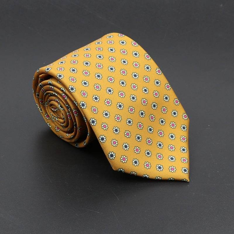 Super Soft Bohemian Silk Ties - Stylish 75mm Neckties for Any Occasion - Buy Center