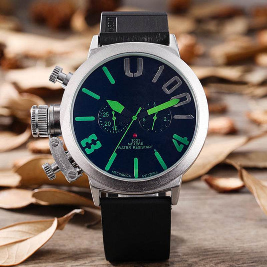 Buy Center Men's 5-Needled Sports Watch - Automatic Mechanical Movement - Buy Center
