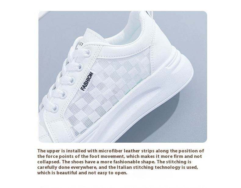 Buycenter Women's Breathable Casual Platform Flats - Spring & Summer - Buy Center