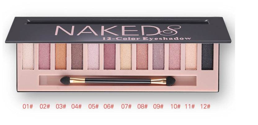 YANQINA 12 Color Eyeshadow Palette - Vibrant Shades for Every Look - Buy Center